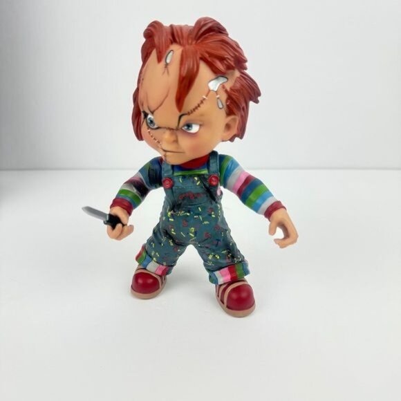 Chucky Good Guys Doll With Knife Horror Halloween Toy Collectible Action Figure - Picture 3 of 9